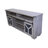 65.3" TV Stand With LED Light Strips And Iron Mesh Barn Door Y Decorative Strip Country Farmhouse Style, TV Stand-1714847388