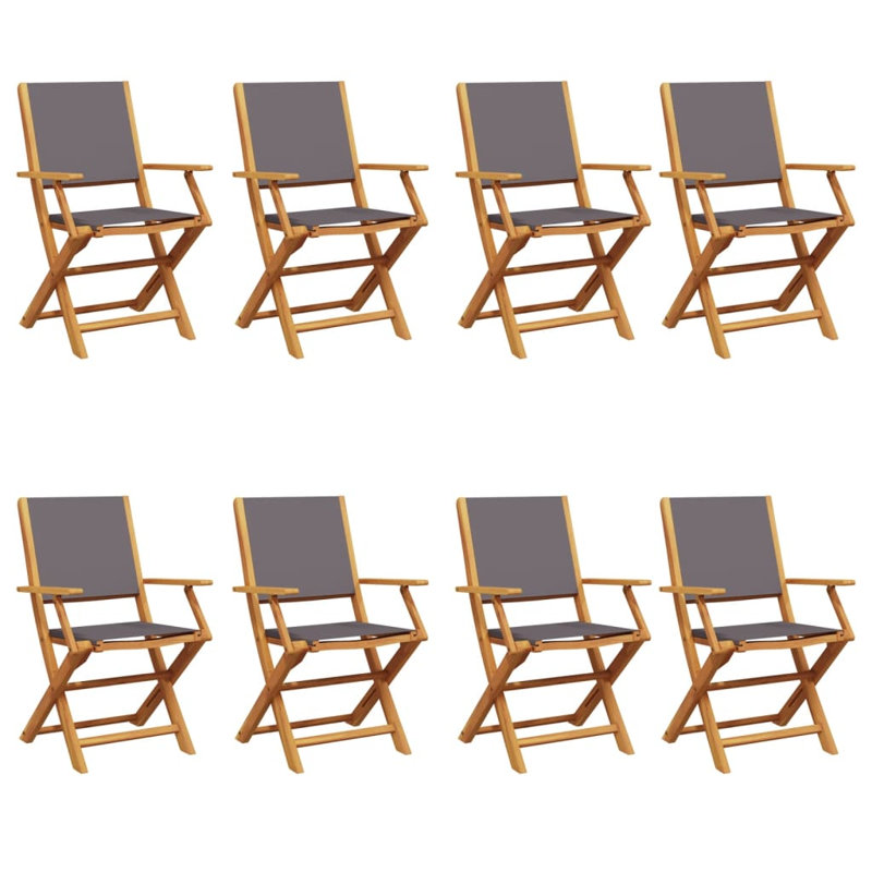 Annecy Patio Dining Accent Chair, Anthracite