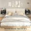 40 cm W Bedside Table-408795827