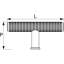 Beliza 2 3/4" Length Knurled T Knob-57118293