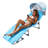 Oversized Extra Wide Tanning Chair With Sun Canopy Face Hole Padded Adjustable Washable, Heavy Duty Layout Folding Lounge Chair For Outside Beach Reading Sunbathing, Upf 50+, Xl, Plus Size, 300 Lbs