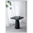 Square Side Table with Pedestal Base