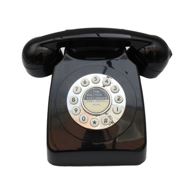 Rotary Dial Corded Telephone