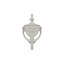 Deltana DK7356U15A Door Knocker; Victorian; Antique Nickel Finish-1638321361