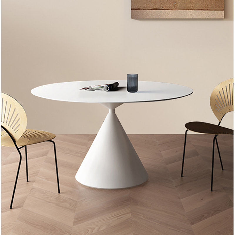 Shritan Round Dining Table, 29.1"H x 43.3"L x 43.3"W