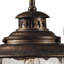 Applique murale d'extérieur 1 lumière de 13 po de hauteur Searsport - bronze royal