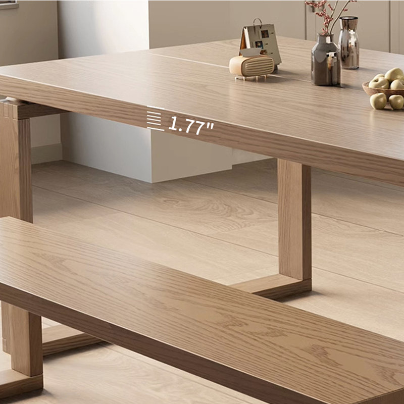 Table de salle à manger Olsi, H 29,5 po x L 62,9 po x l 27,5 po