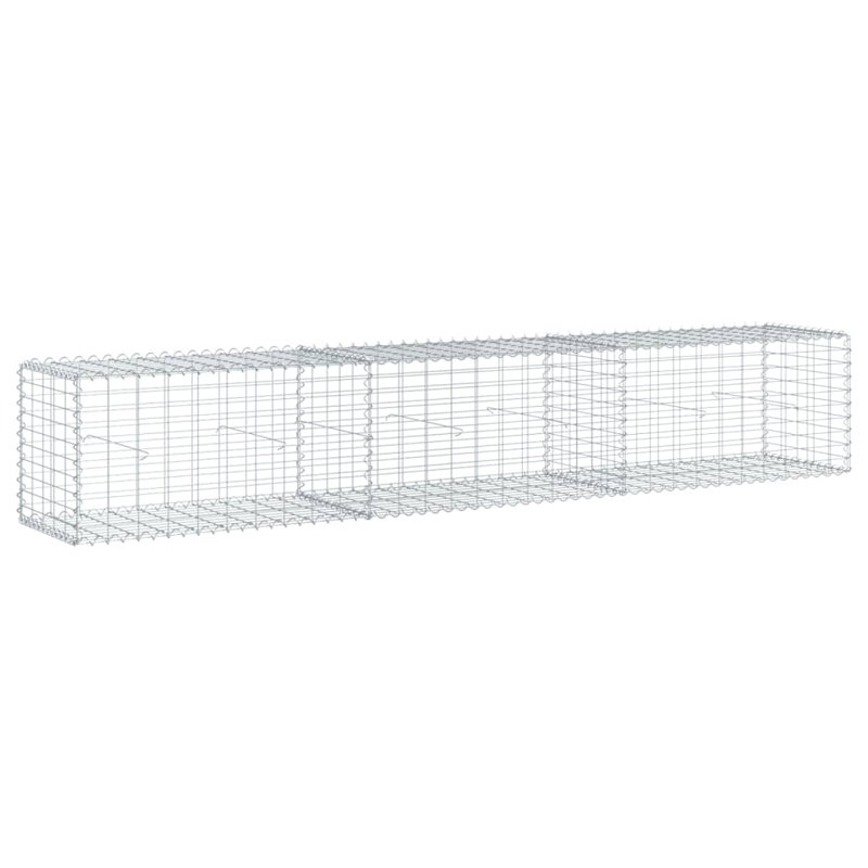 Chanah Stainless Iron Wire Fence Panels, 50cm H x 300cm W x 50cm D