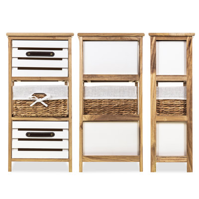 Ostler 34.5cm W 3 - Drawer Chest of Drawers