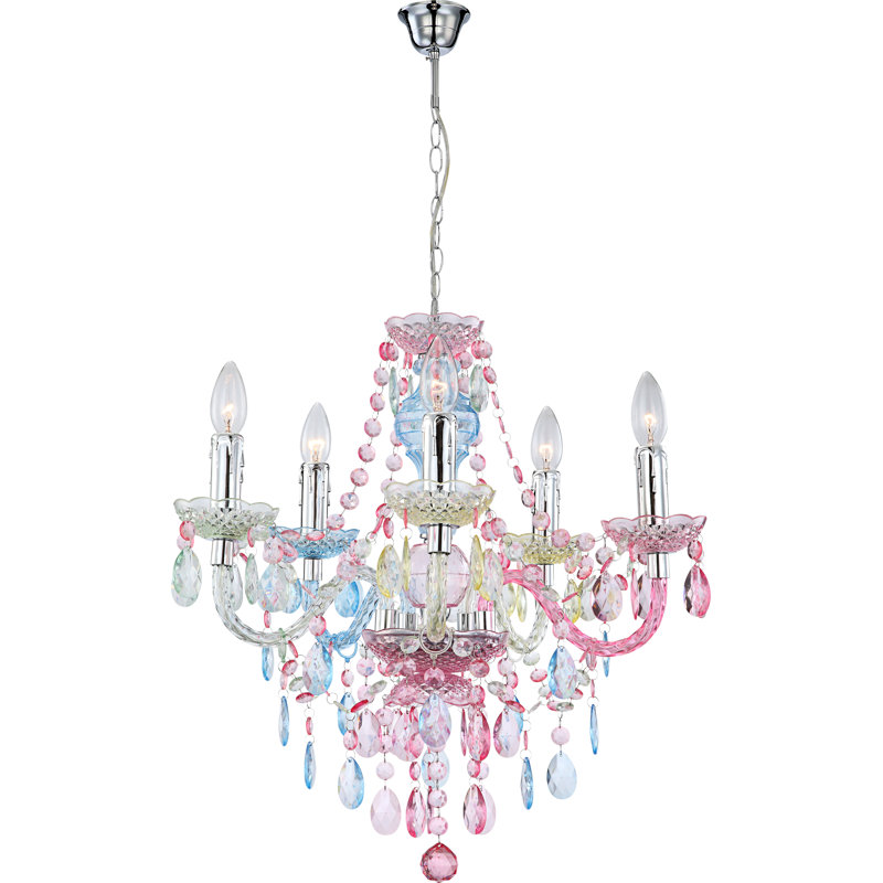 5-Light Candle Style Chandelier