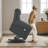 Dual Motor Power Recliner Lift Chair with Massage and Heat, Extended Footrest-1236468995