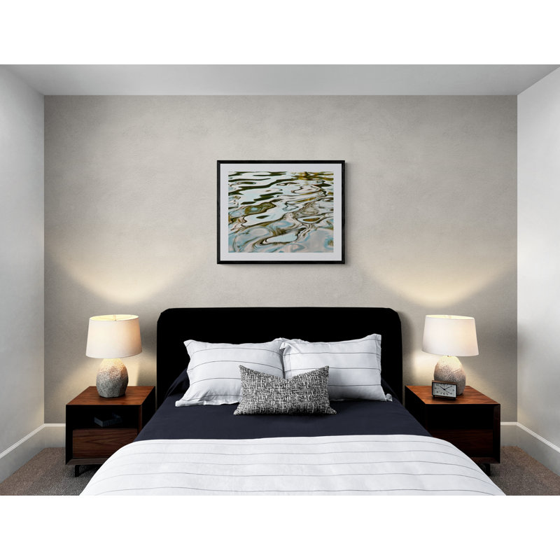 Water_6610 Print by Rica Belna, Black Framed Paper, 25.25" H x 31.25" W