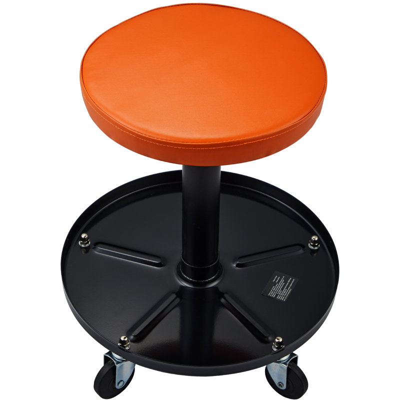 Plateau à outils réglable pour tabouret à roulettes