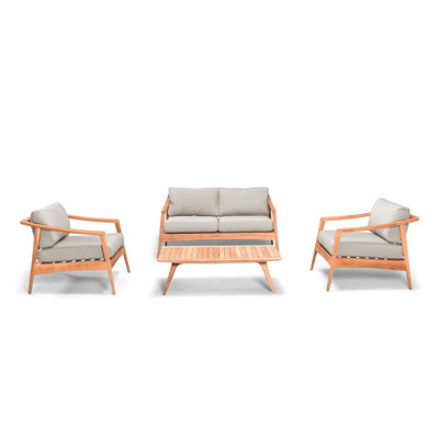 Elswick 4 Piece Sofa Seating Group with Sunbrella Cushions -  Joss & Main, 4562800E885B40F092E2C35B35831B5B