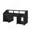 Bureau de musique avec 2 compartiments ouverts-129749619
