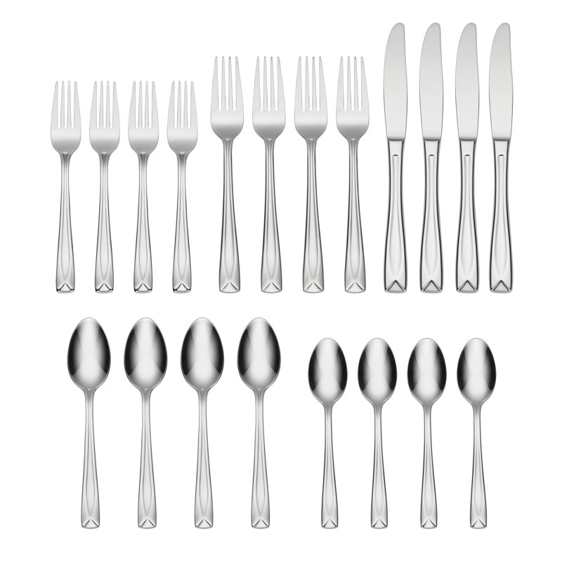 Ensemble de couverts 20 pièces Lincoln, service pour 4