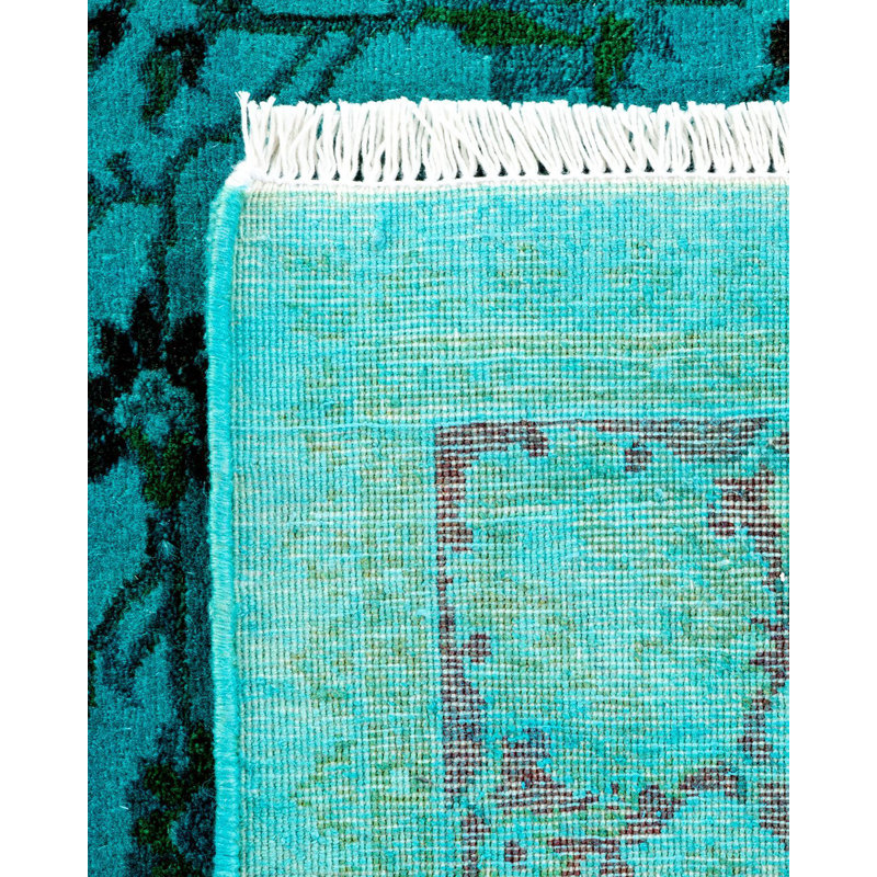 Fine Vibrance One-of-a-Kind 2' 9" X 4' 4" Hand Knotted Area Rug