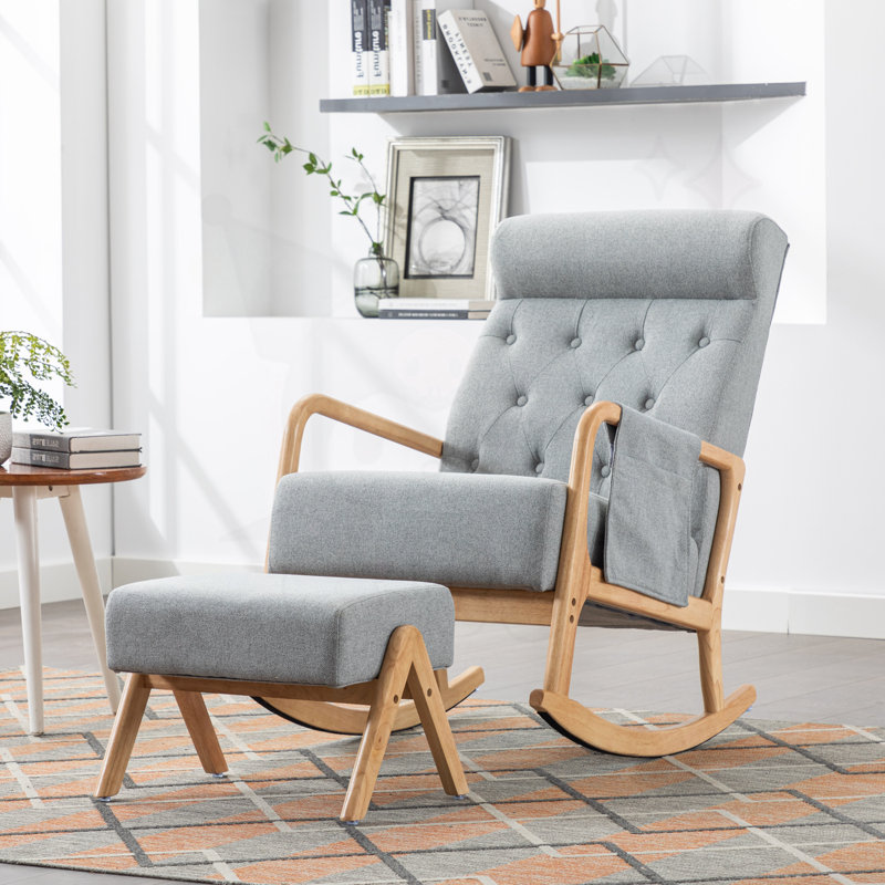 Chaises berçantes, Gris