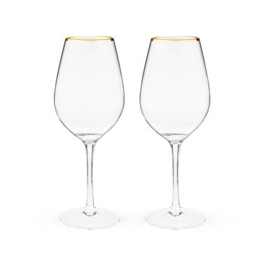 Twine 2 - Piece 14oz. Glass White Wine Glass Glassware Set & Reviews