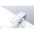 Single Hole Shower Faucet - Corrosion, 600Mm Hose Length Contemporary Bathroom Tap 5.4" Spout Reach, Easy Installation-121597155
