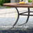 8-Person Round Patio Dining Set with 60" Dining Table and 8 Stackable PVC-coated polyester Chairs-759330425