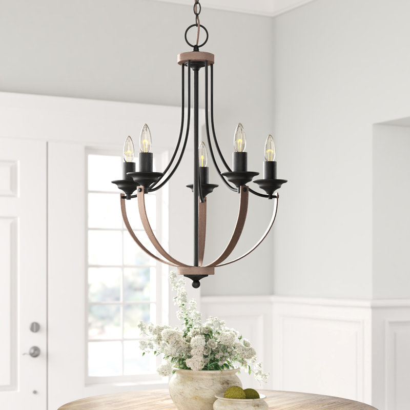 Sroda 5 - Light Dimmable Empire Chandelier, Stardust, No