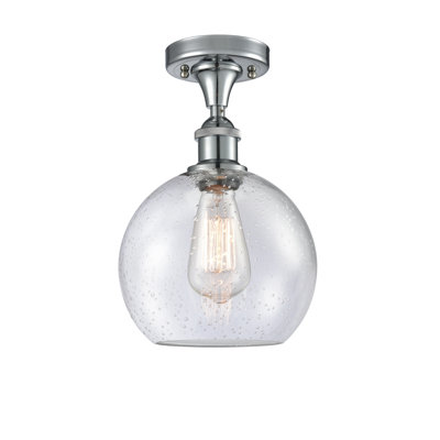 Cindi Glass Semi Flush Mount