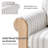 Terren  Monica 2-Piece Farmhouse Living Room Set with Solid Wood Spindle Legs-462775956