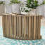 CHAISE EN BOIS PLIABLE Modern - GRIS