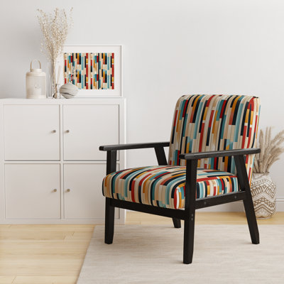 Chaise moderne avec accoudoirs rembourrés Modern Bold