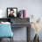Malta Black Solid Wood Picture Frame with Mat