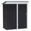 Aundreya 5ft.W x 3ft. D Metal Pent Tool Shed