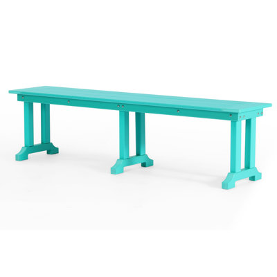 Outdoor All-Weather HDPE Dining Bench