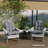 Adirondack Chair Cushions Set of 2, Tufted Lawn Chair Cushions-1587142417