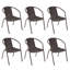 Aram Stacking Patio Dining Armchair