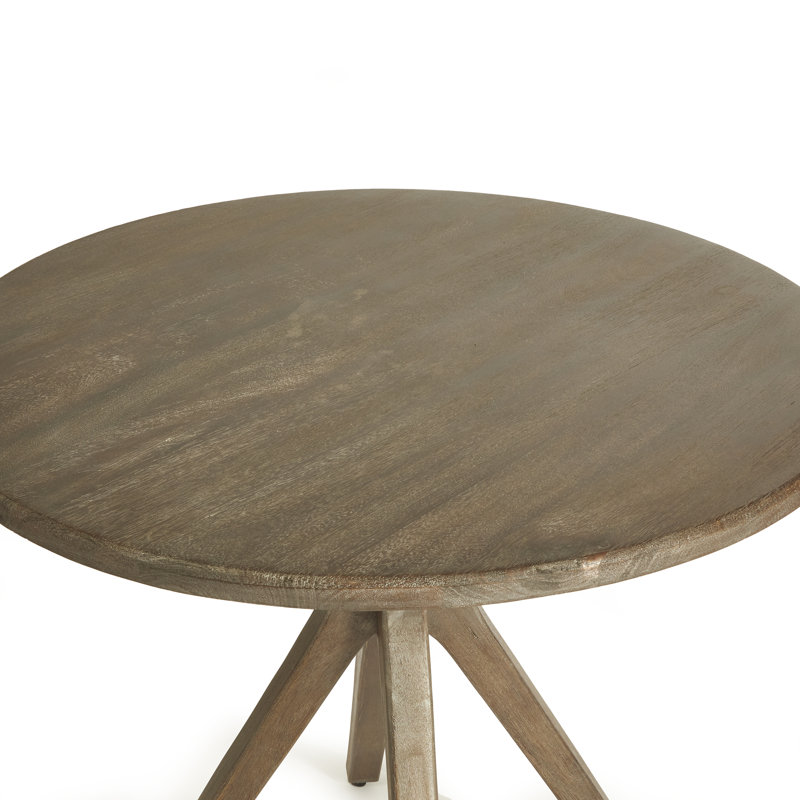 Mercier Round Solid Wood Dining Table
