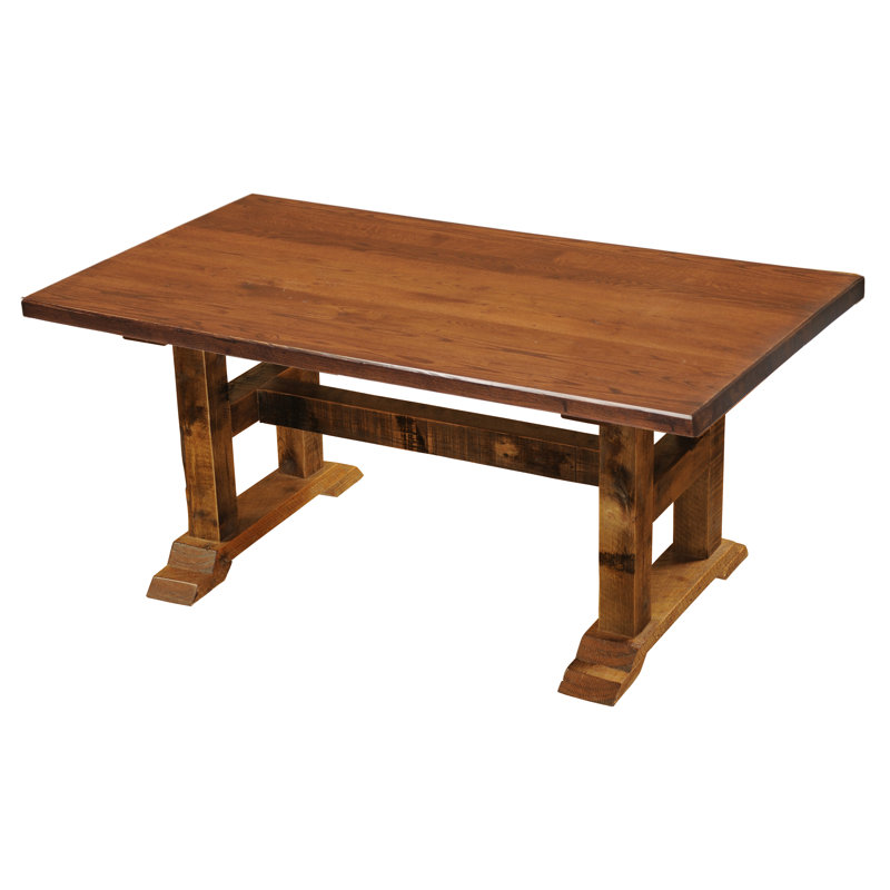 Table de salle à manger rectangulaire Fireside Lodge, H 30 po x L 72 po x l 42 po, Chêne antique