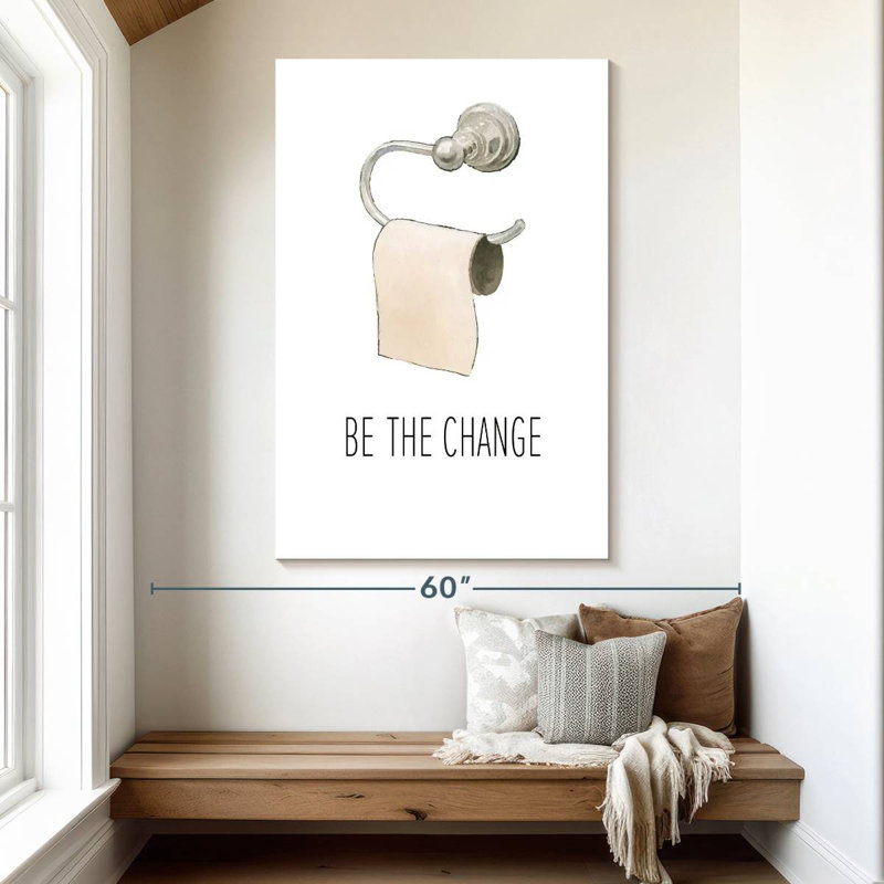 Tergel Be The Change, 51" H x 34" W