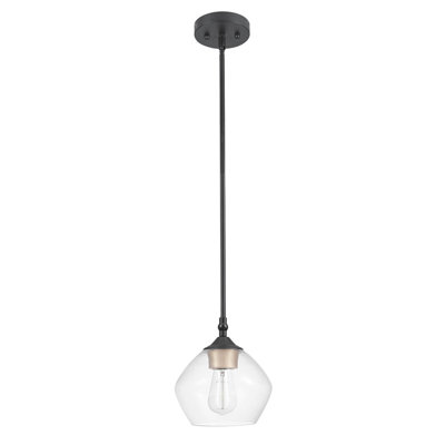 Luminaire suspendu en forme de dôme à 1 lumière Orhan
