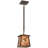 Rustic Lodge 1 - Light Antique Copper Lantern Pendant-16183422