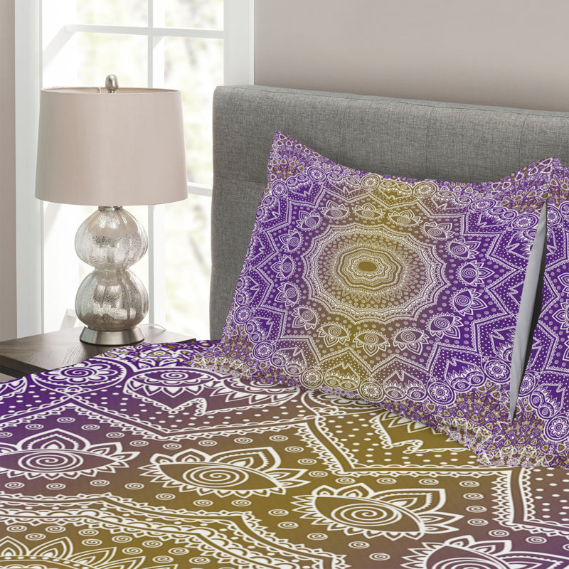 Bedspread Set with Shams, 220 x 264 cm