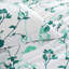 Kakarla Green Floral Microfibre 200 TC Reversible Duvet Cover Set-486548367