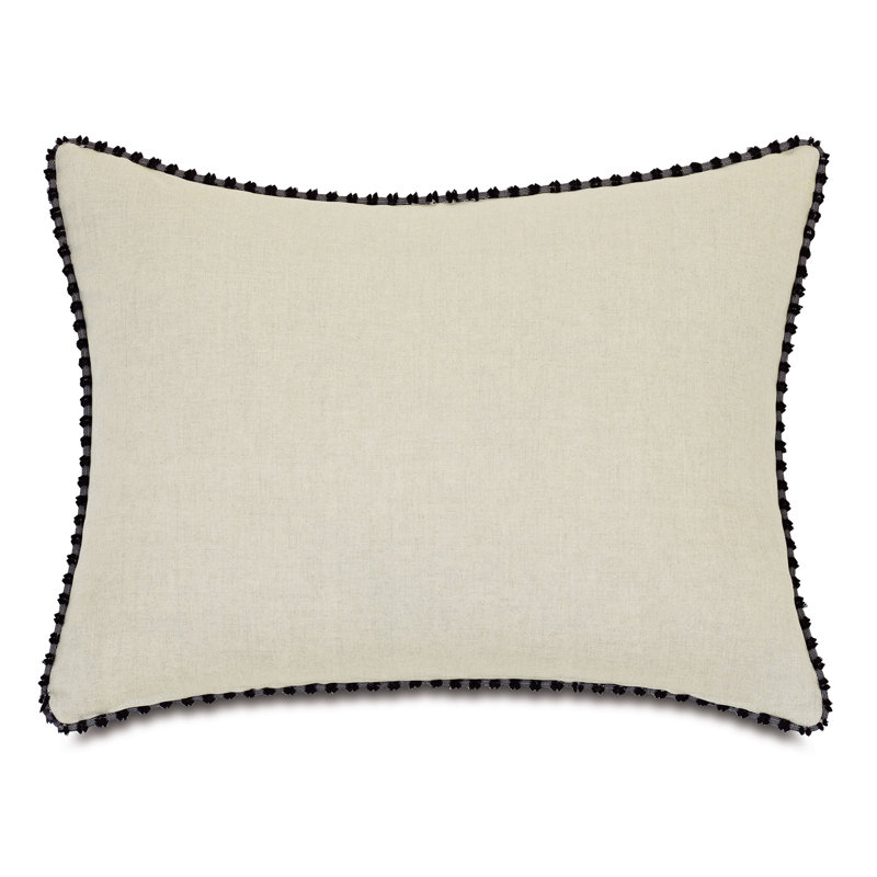 Taie décorative en mélange de lin Kimahri, Standard