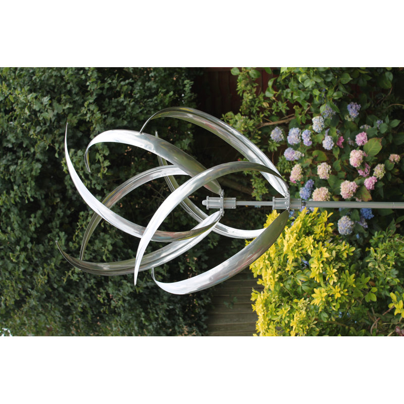 Rochon Metal Garden Statue, Silver