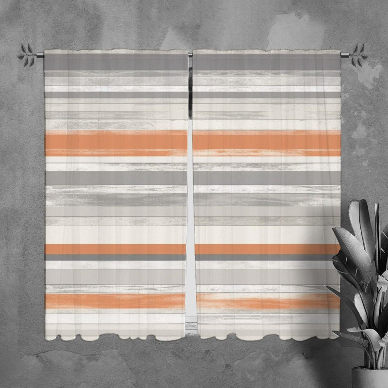 Paire de rideaux obscurcissant en polyester Kirshner, L 40 po x L 82 po