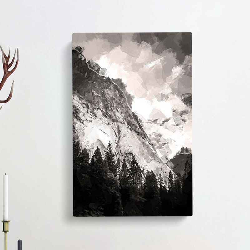 Magnitude Of Yosemite In Abstract - Wrapped Canvas Print, 76cm H x 50cm W x 3cm D