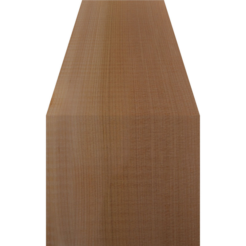 Attelle de genou lisse l 5 5 po x P 12 po x H 12 po, cèdre rouge de l'Ouest, Cèdre rouge, Lisse, H 12 po x l 5,5 po x P 12 po