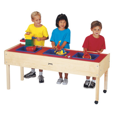 Table sensorielle à 3 cuves Jonti-Craft®
