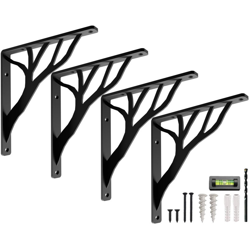 Support pour tablette d'arbre, 8 pouces, Noir