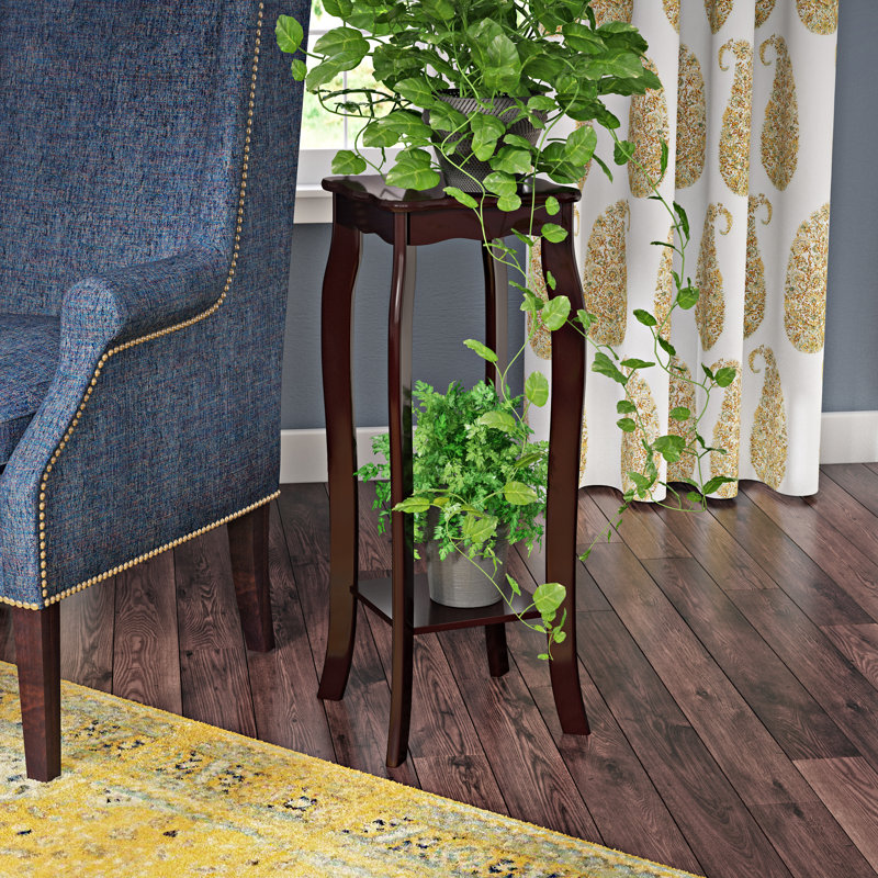 Carousel Solid Wood End Table